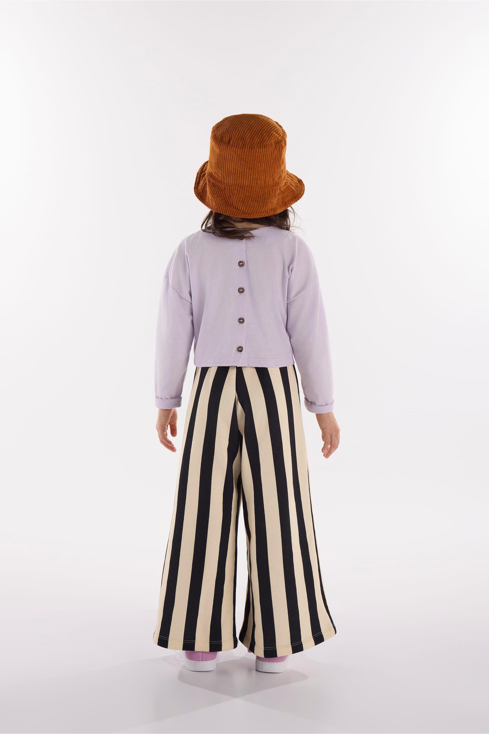 Conjunto Infantil com Cropped e Calça Safári Encantado (Roxo) Três e Já - Imagem 45